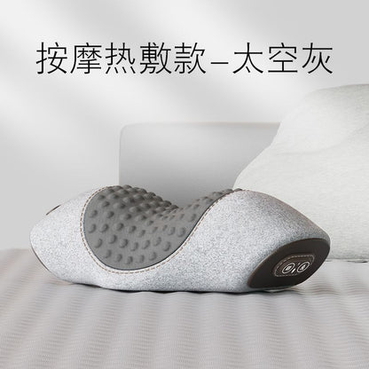 Oreiller de Support Cervical avec Massage et Thérapie par Chaleur