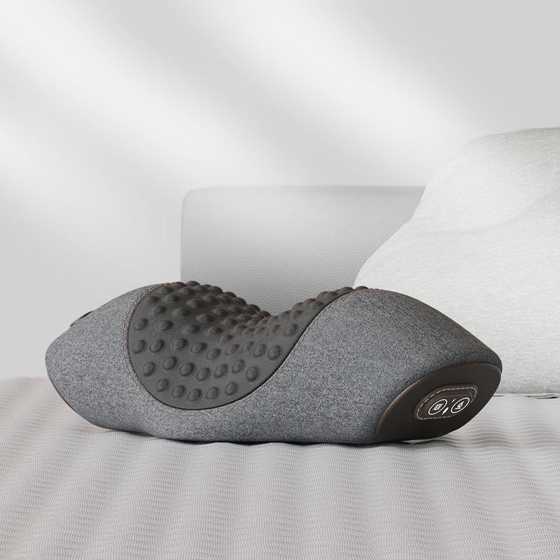 Oreiller de Support Cervical avec Massage et Thérapie par Chaleur